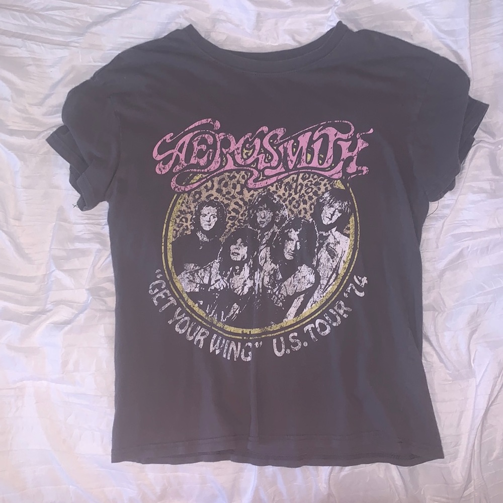 Target aerosmith graphic tee